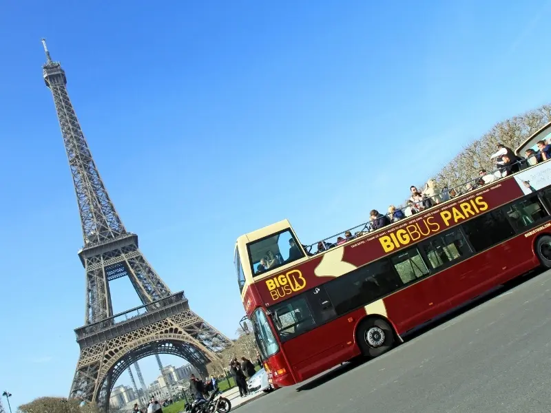 Paris: Big Bus Hop-On Hop-Off Tour With Optional Cruise